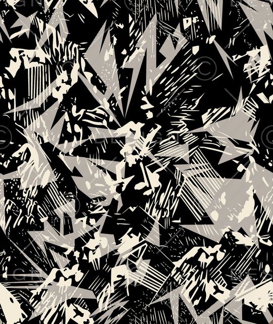 几何印花华亿平台图片