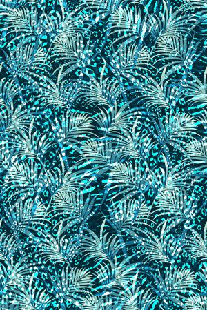 豹纹印花华亿平台图片