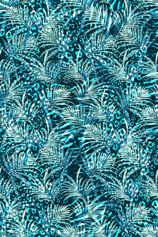 豹纹印花华亿平台图片