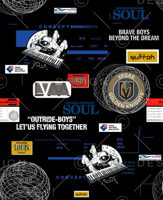 字母印花华亿平台图片