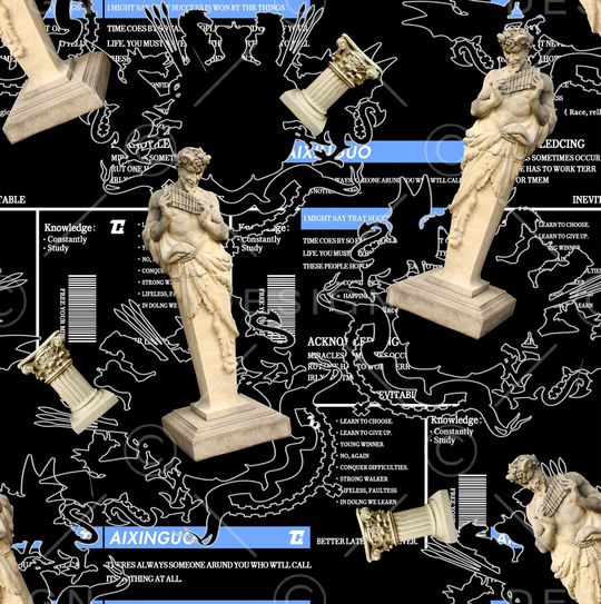 字母印花华亿平台图片