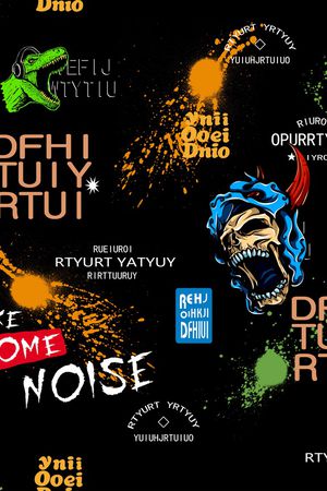 字母印花华亿平台图片