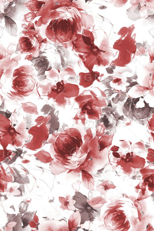 抽象花卉印花华亿平台图片