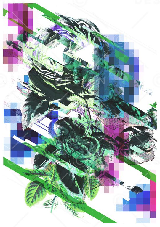 鲜花印花华亿平台图片