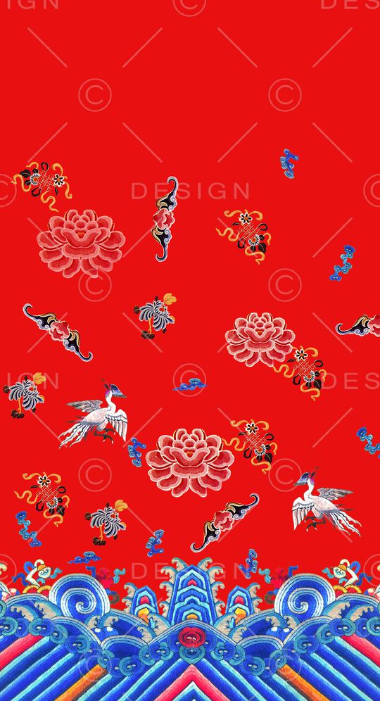 定位花印花华亿平台图片