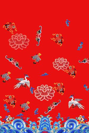 定位花印花华亿平台图片