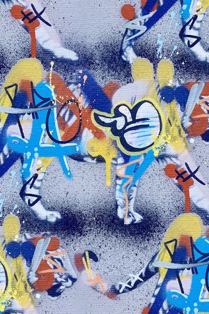 笔触印花华亿平台图片