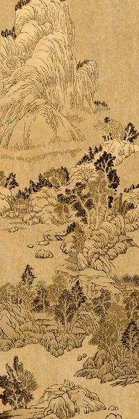 风景定位印花华亿平台图片