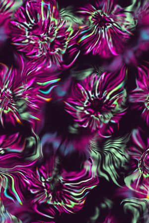 抽象印花华亿平台图片