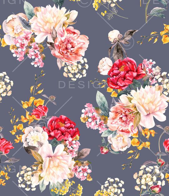 复古印花华亿平台图片