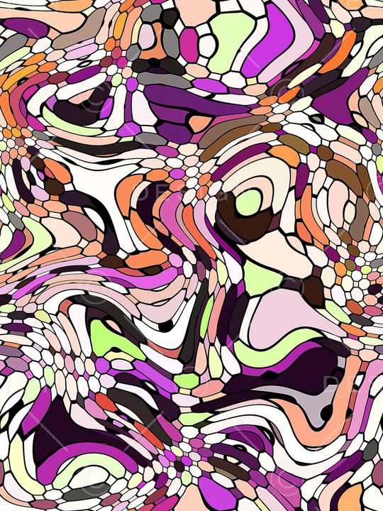 几何印花华亿平台图片