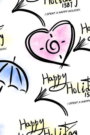 涂鸦印花华亿平台图片