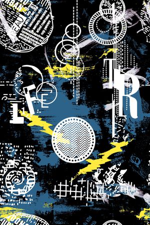 字母印花华亿平台图片