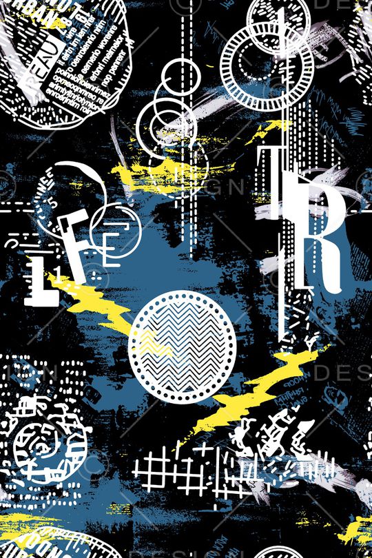 字母印花华亿平台图片