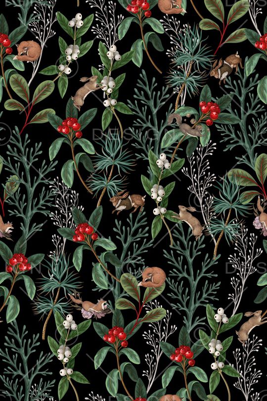 动物花卉印花华亿平台图片