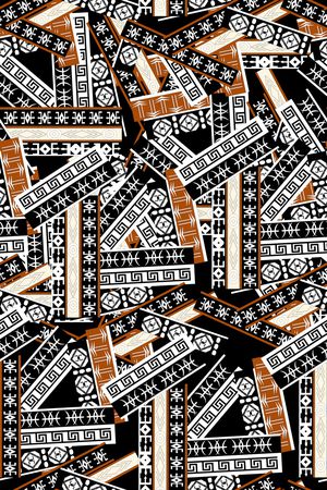 几何印花华亿平台图片