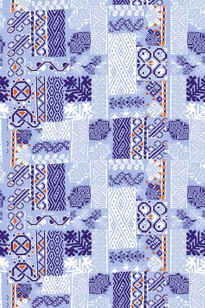 几何印花华亿平台图片