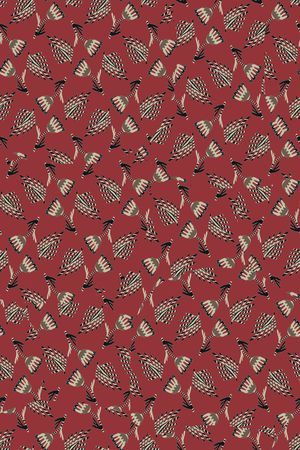 连衣裙印花华亿平台图片