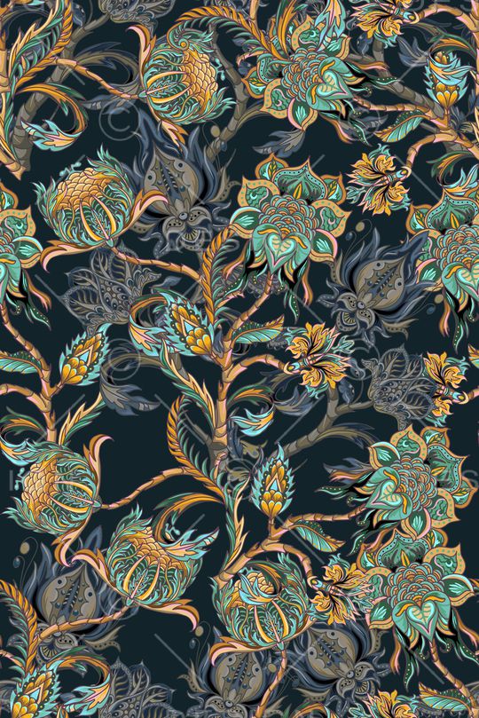 民族风印花华亿平台图片