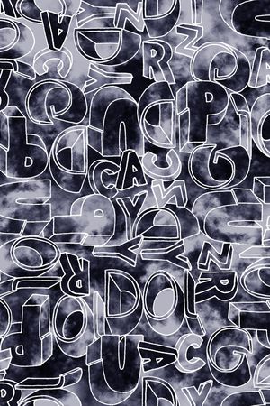 字母印花华亿平台图片