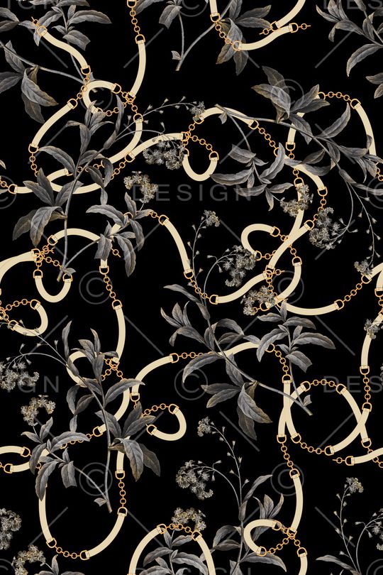 绿植树叶印花华亿平台图片