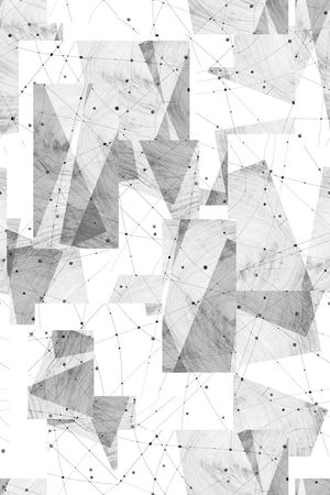 线条印花华亿平台图片