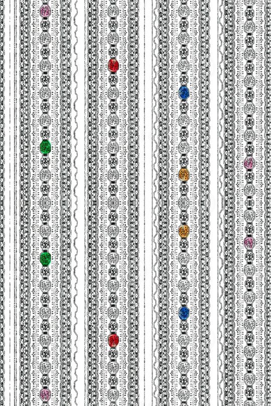 几何印花华亿平台图片