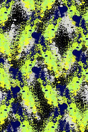 抽象男装印花华亿平台图片