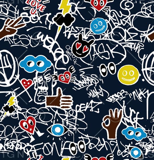 字母印花华亿平台图片