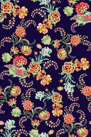 民族风印花华亿平台图片