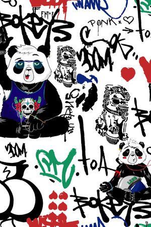 字母印花华亿平台图片