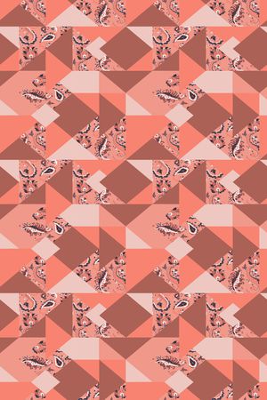 几何印花华亿平台图片