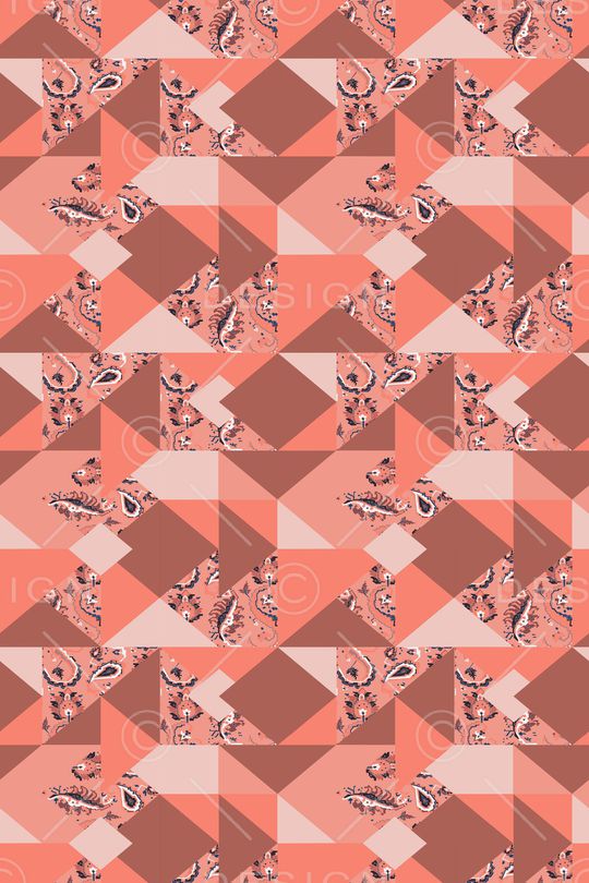 几何印花华亿平台图片