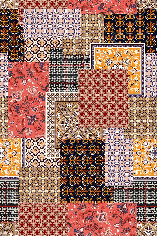 民族风印花华亿平台图片