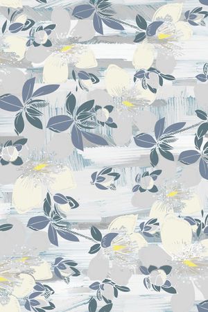 绿植树叶印花华亿平台图片