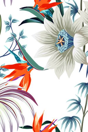 绿植树叶印花华亿平台图片