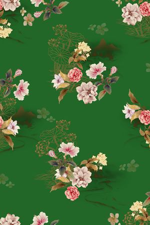 香云纱印花华亿平台图片