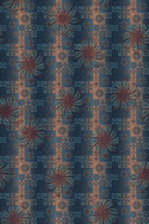 几何印花华亿平台图片