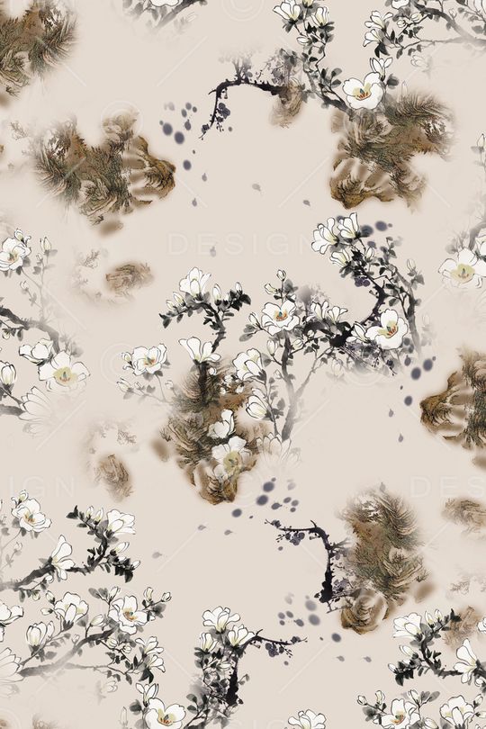 复古印花华亿平台图片