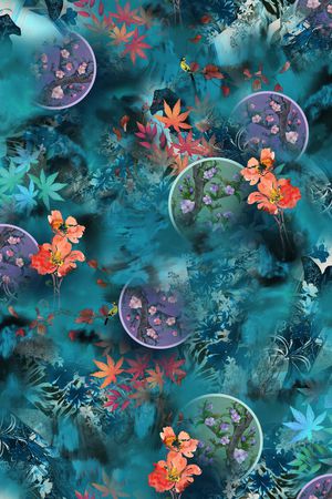 香云纱印花华亿平台图片