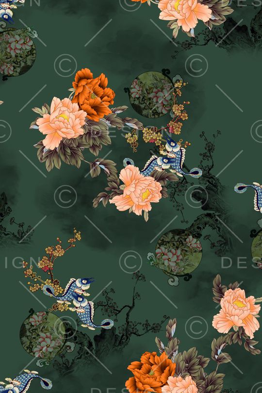 香云纱印花华亿平台图片