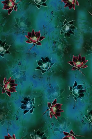 复古印花华亿平台图片