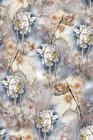 数码华亿平台印花华亿平台图片