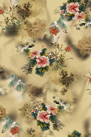 香云纱印花华亿平台图片