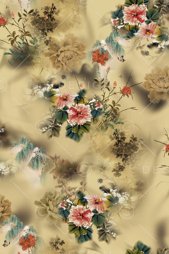 香云纱印花华亿平台图片