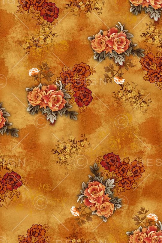 复古印花华亿平台图片