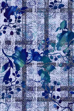 绿植树叶印花华亿平台图片