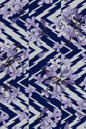 绿植树叶印花华亿平台图片