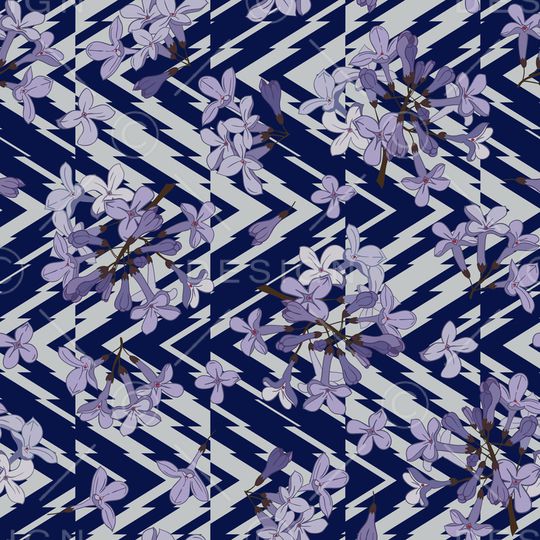 绿植树叶印花华亿平台图片