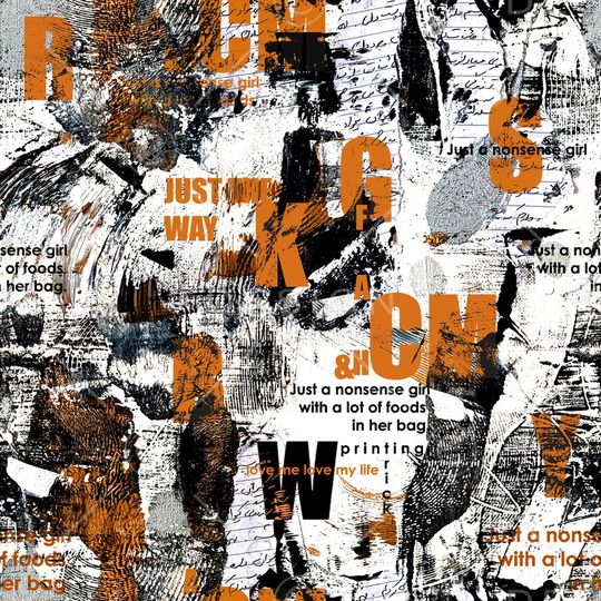 字母印花华亿平台图片